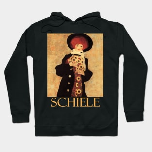 Woman with a Black Hat by Egon Schiele Hoodie